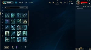 CONTA LOL - TODOS OS CAMPEÕES - 156 SKINS - MMR DIAMANTE - League of Legends