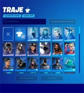 Conta Fortnite Capitulo 1 ao Capitulo 3