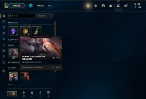 Conta Unranked lv 23 com 22 Champs e 7 Skins + 1 Ultimate - League of Legends LOL