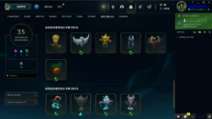 Conta LOL LVL 143 | 125 Campeões| 116 Skins |UNRANKED| 2015 - League of Legends
