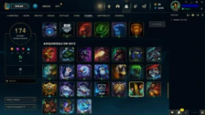 Conta LOL LVL 143 | 125 Campeões| 116 Skins |UNRANKED| 2015 - League of Legends