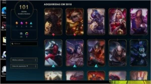 CONTA LEAGUE OF LEGENDS EX DIAMANTE IV LOL