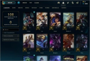 CONTA UPADA EM NORMAL GAME PROMOÇÃO - League of Legends LOL