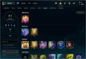CONTA UPADA EM NORMAL GAME PROMOÇÃO - League of Legends LOL