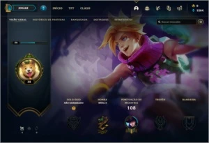 CONTA UPADA EM NORMAL GAME PROMOÇÃO - League of Legends LOL