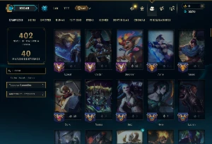 Prata 3 com 140 Champs e 42 Skins ( ADC / MID  JG ) - League of Legends LOL