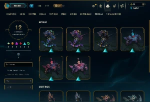 Prata 3 com 140 Champs e 42 Skins ( ADC / MID  JG ) - League of Legends LOL
