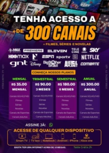 ✅🚀Libero Ca.Nai.S Para Tv Box / Smart Tv - Assinaturas e Premium