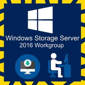 Windows Storage Server 2016 Workgroup Licença Chave - Softwares e Licenças
