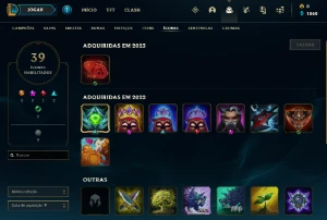 Conta PLATINA 4 | 62% Win - Lol (League Of Legends) Elomoon