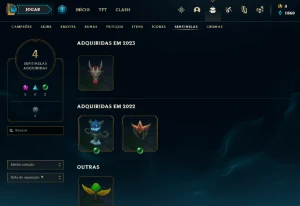 Conta PLATINA 4 | 62% Win - Lol (League Of Legends) Elomoon
