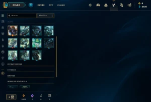 Conta PLATINA 4 | 62% Win - Lol (League Of Legends) Elomoon