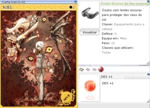 Carta Kiel-D-01 no Óculos Escuros (Bro-Valhala) - Ragnarok Online