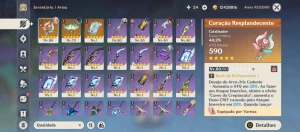 Conta genshin Impact