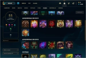 Conta prata 2 com 6 skins e 36 champs - League of Legends LOL