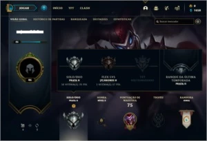 Conta prata 2 com 6 skins e 36 champs - League of Legends LOL