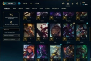 Conta prata 2 com 6 skins e 36 champs - League of Legends LOL