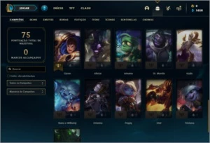 Conta prata 2 com 6 skins e 36 champs - League of Legends LOL