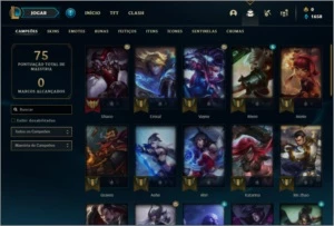 Conta prata 2 com 6 skins e 36 champs - League of Legends LOL