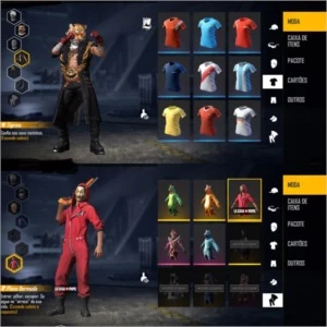 CONTA FREE FIRE RARA, MUITO GEMADA, COM PASSES ANTIGOS!