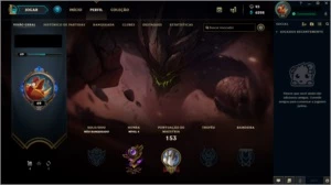 Conta Unranked - Lvl 69 - League of Legends LOL