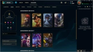 Conta Unranked - Lvl 69 - League of Legends LOL