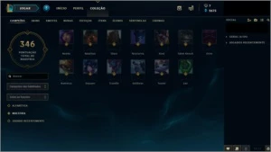 Conta League of Legends 259 SKins LOL