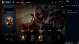 Conta League of Legends 259 SKins LOL