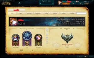 CONTA LOL SMURF PRATA V BARATA - League of Legends