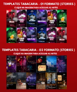 Pacote Premium ARTES para Louge E Tabacaria (100% Editável) - Others