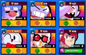 Conta - Brawl Stars (21K de troféus)