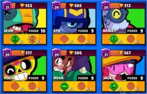 Conta - Brawl Stars (21K de troféus)