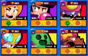 Conta - Brawl Stars (21K de troféus)