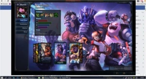 Conta GOLD , todas skins tpa borda platina - League of Legends LOL