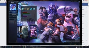 Conta GOLD , todas skins tpa borda platina - League of Legends LOL
