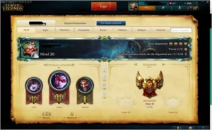 Conta GOLD , todas skins tpa borda platina - League of Legends LOL