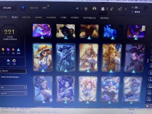 Conta LoL, Evelynn K/da Prestígio+6 skins miticas - League of Legends