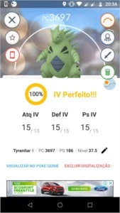 Pokemon go pokemon 100% de iv - Pokémon