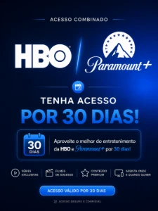 Contas Compartilhadas// Hbo Max E Paramount+ - Assinaturas e Premium