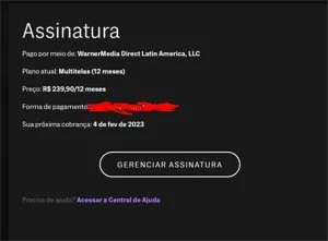 Hbo max anual - Assinaturas e Premium