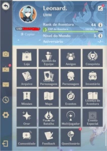 AR44/ 5* XIAO, EULA, SHOGUN RAIDEN E LANÇA DE JADE PRIMITIVA - Genshin Impact