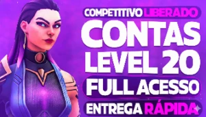 Conta Valorant Pronta Para Competitivo, Level 20+