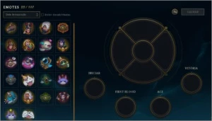 CONTA PLATINA 4 - League of Legends LOL