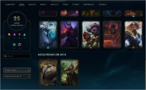 CONTA PLATINA 4 - League of Legends LOL