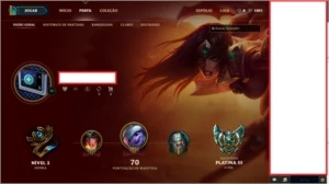 V>CONTA SMURF LOL LEVEL 30 PLAT 3 - League of Legends
