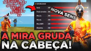 Free Fire Sensibilidade Mobile igual Regedit/Emulador