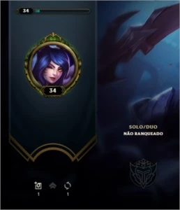 Conta smurf lol - League of Legends