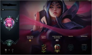 Conta League of Legends, Platina IV, smurf, MMR alto LOL