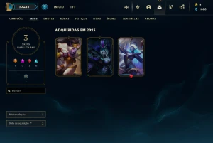 Conta Diamante 3 Mmr Bom E Poucas Partidas - League of Legends LOL