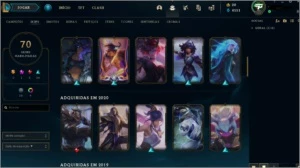 Conta de lol Nv.286 - League of Legends